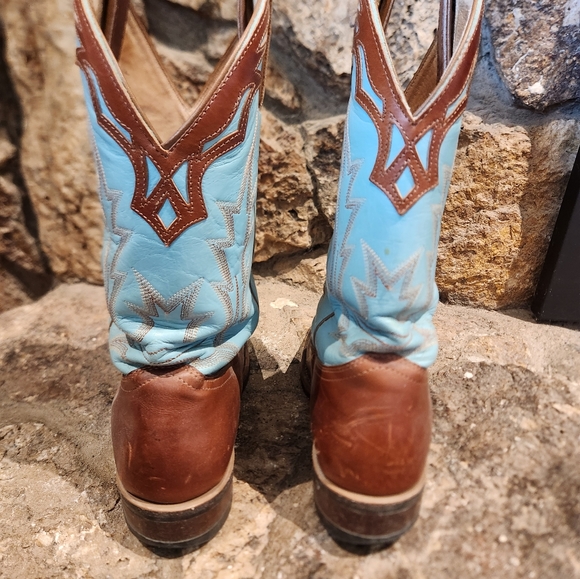 Boulet cowgirl boots size 9 - Picture 2 of 4